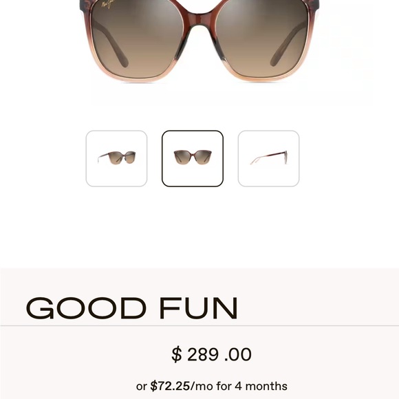 Maui Jim Good Fun Polarized Sunglasses - Rootbeer Fade - Picture 7 of 11